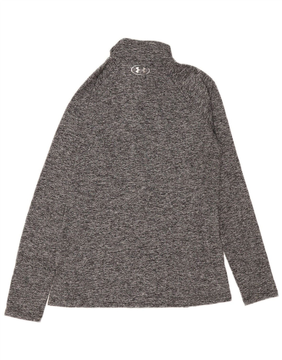 Under Armour Womens Long Sleeve Pullover Tracksuit Top UK 12 Medium Grey
