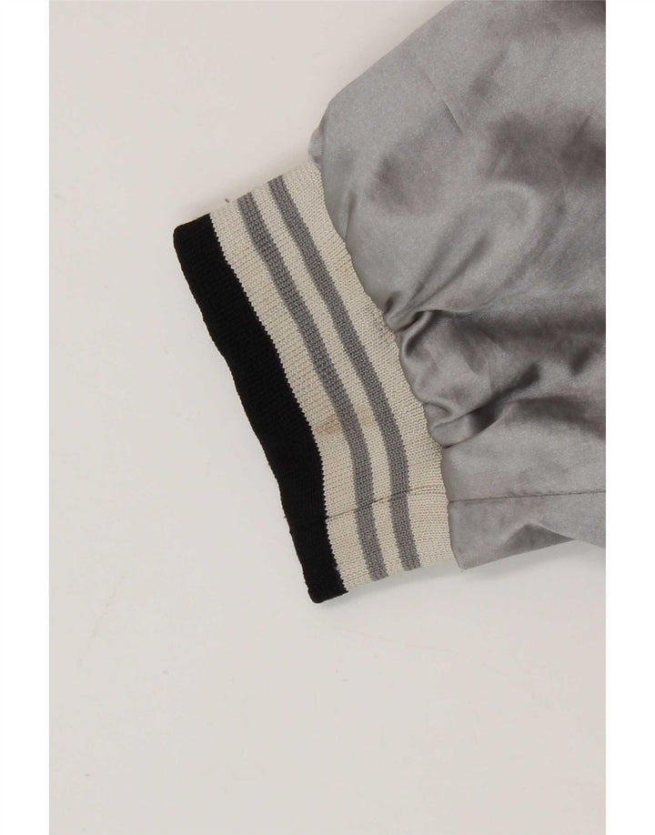 Vintage Ανδρικό γραφικό αναστρέψιμο μπουφάν IT 54 2XL Μαύρο Colourblock
