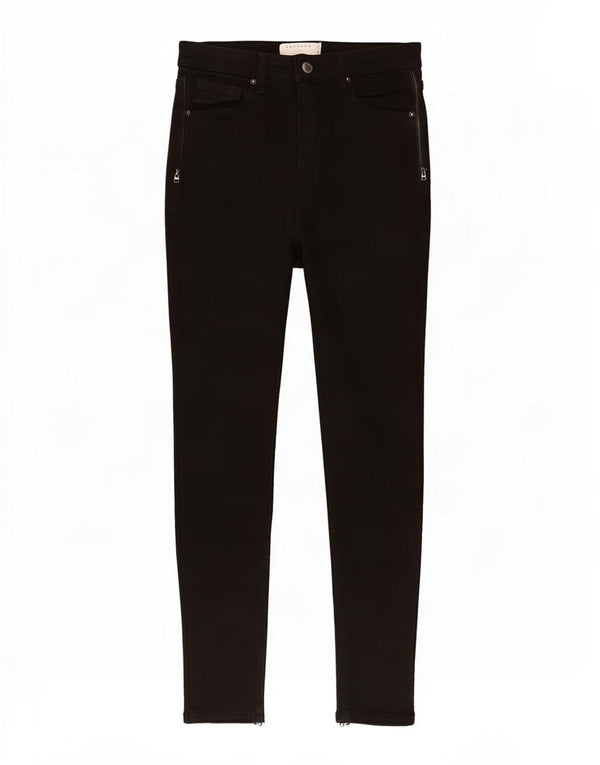 Jeans skinny Jamie da donna Topshop W28 L30 elastan nero