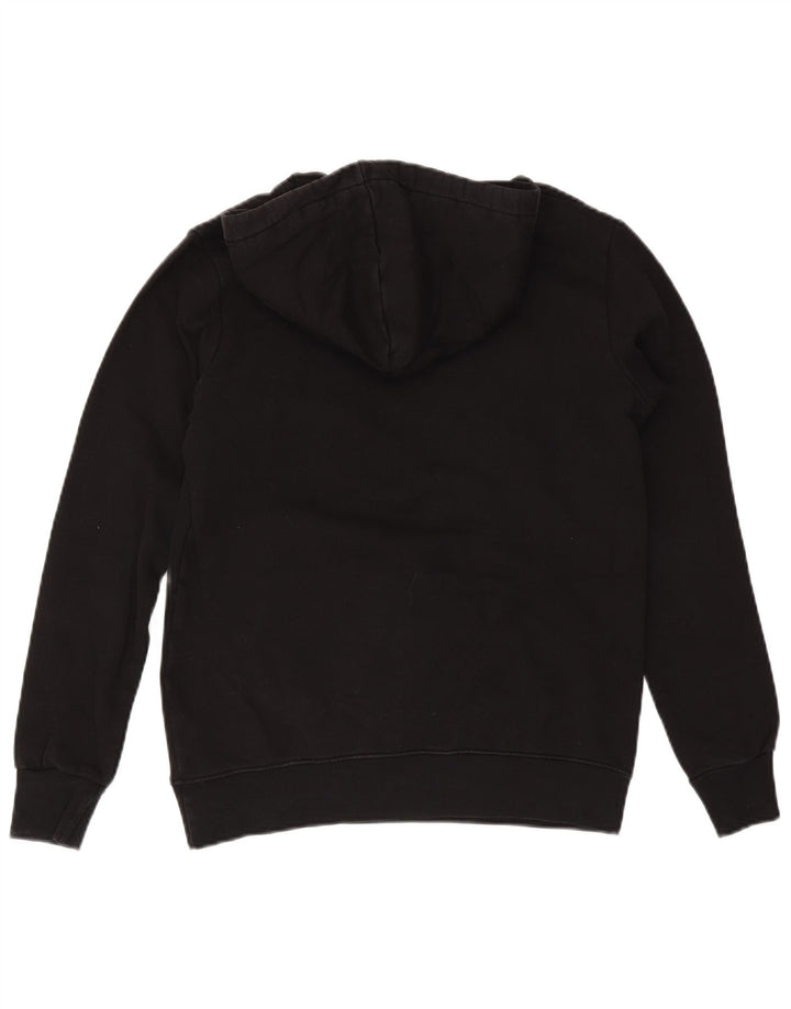 Pyrex Mens Graphic Hoodie Jumper Small Black Cotton