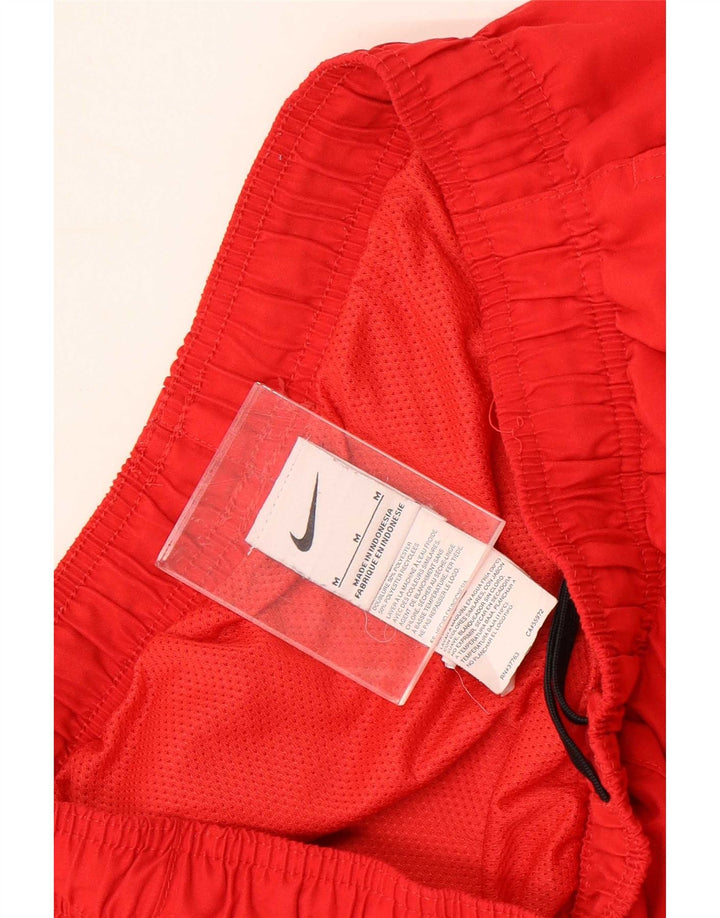 Pantaloncini sportivi Nike da uomo in poliestere rosso medio