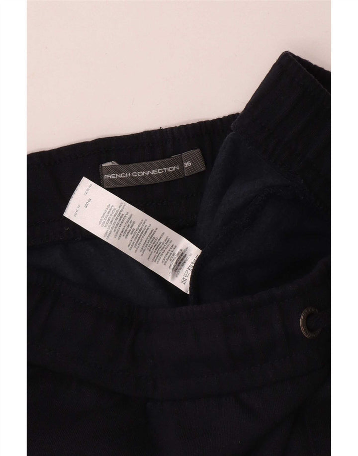 French Connection Mens Sport Shorts Large Navy Blue Cotton