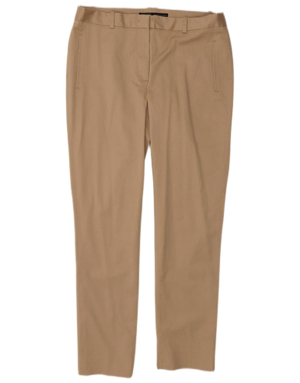 Zara Womens Skinny Chino Trousers EU 40 Medium W30 L27 Beige