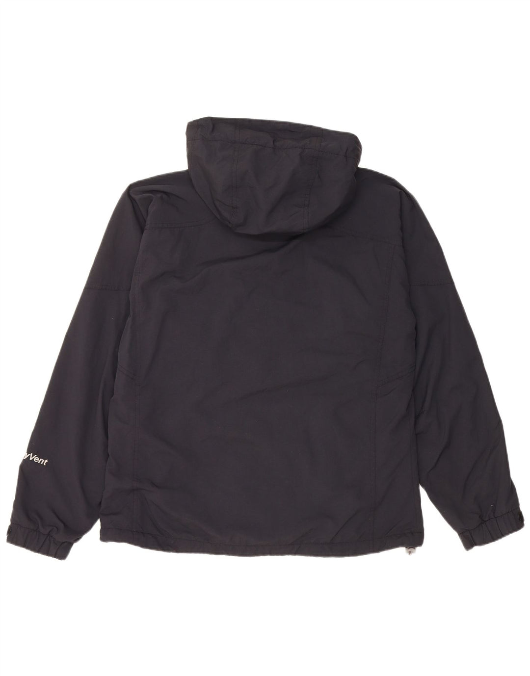 The North Face vindjakke med hætte til kvinder UK 14 Medium Sort