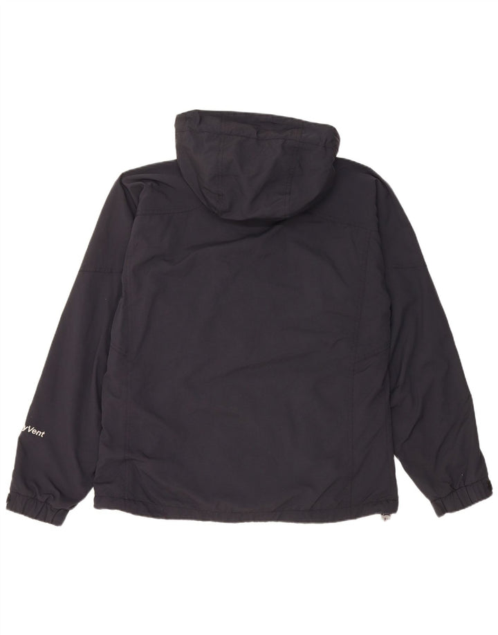 The North Face vindjakke med hætte til kvinder UK 14 Medium Sort