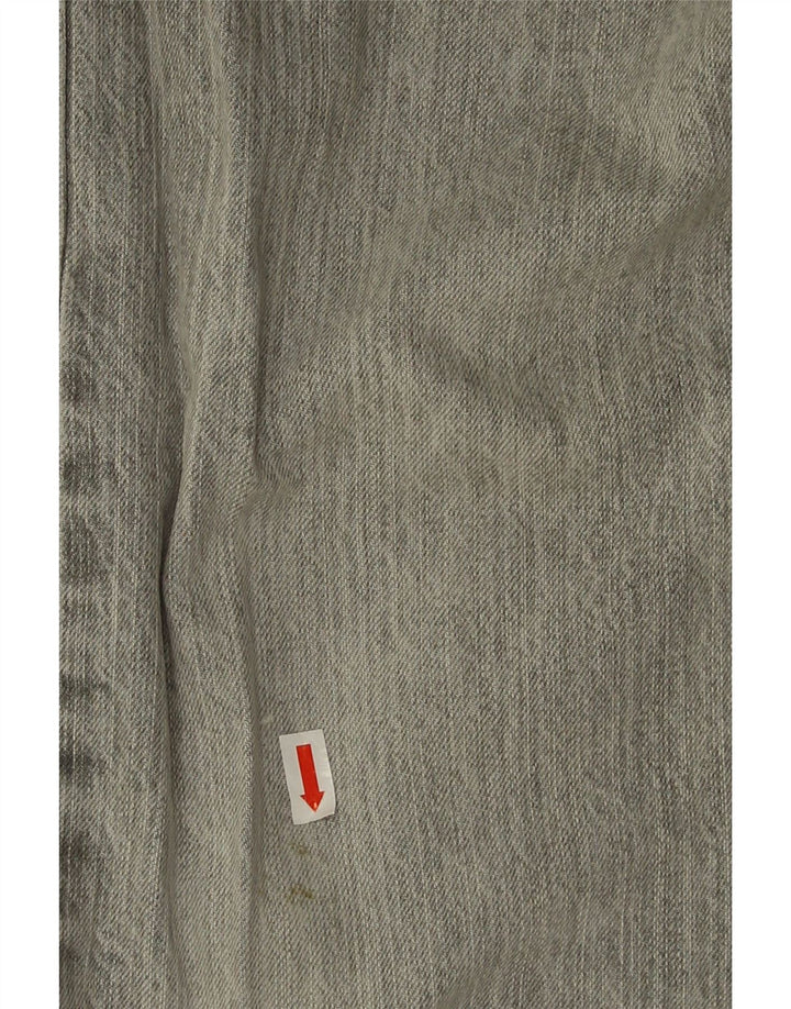 Marks & Spencer Mens Straight Jeans W34 L33 Grey Cotton