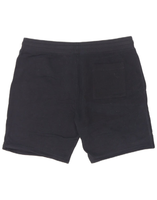 Marks & Spencer Mens Sport Shorts Large  Navy Blue Cotton