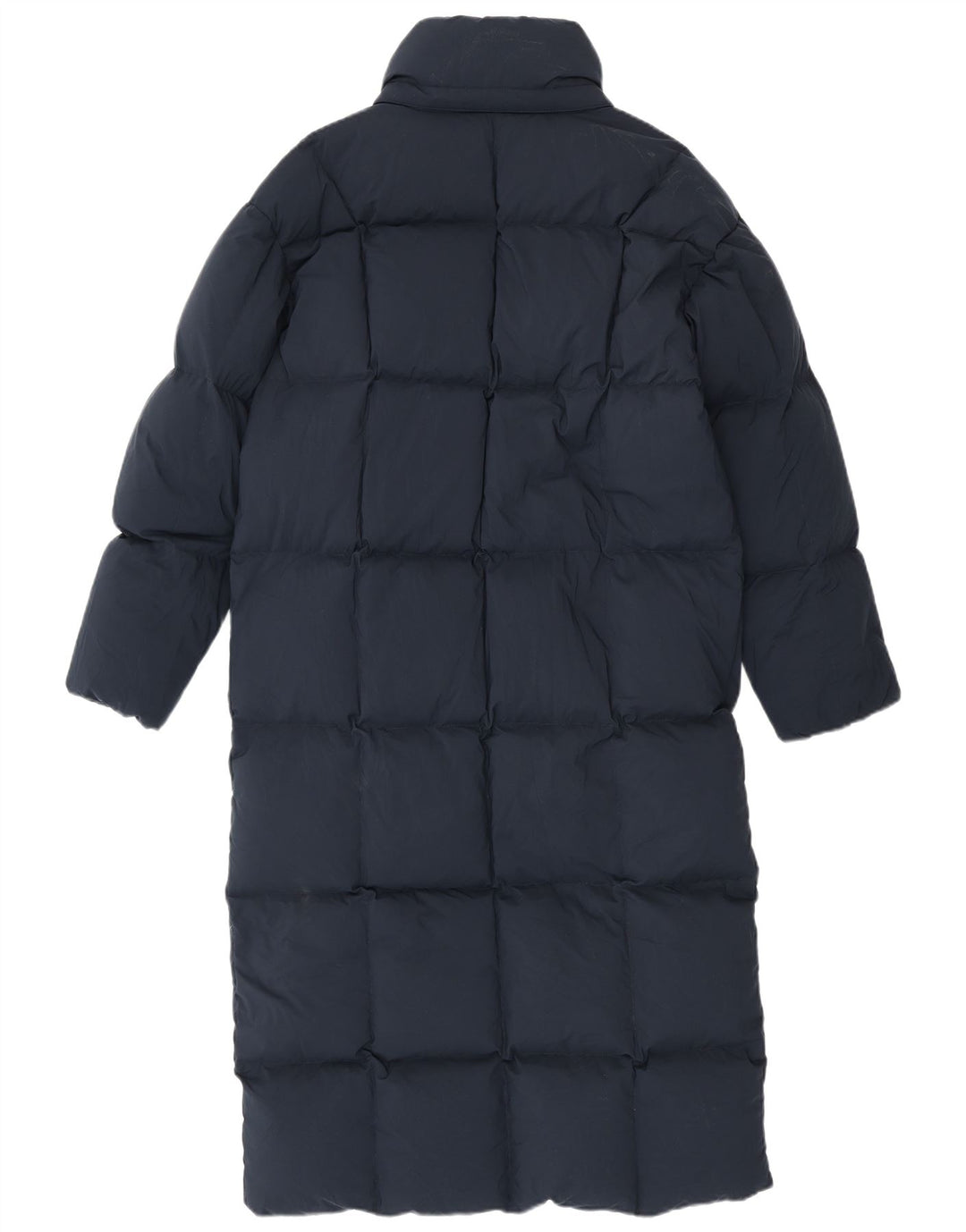 Tommy Hilfiger Womens Oversized Padded Coat UK 10 Small Navy Blue Polyester