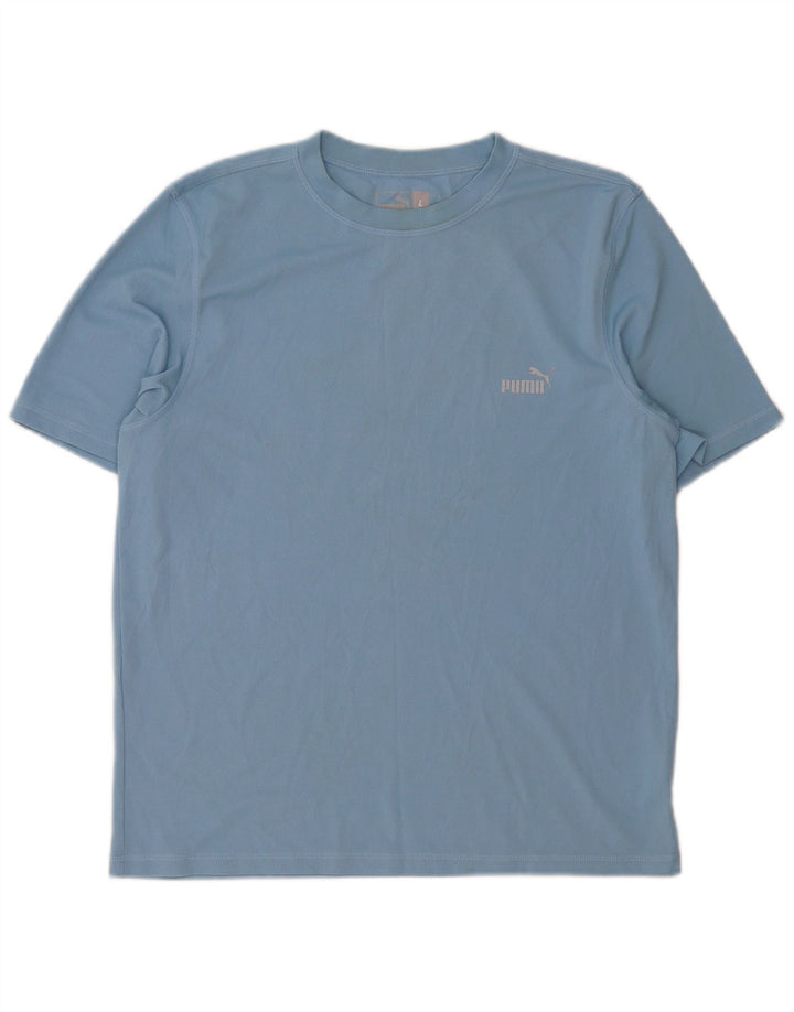 PUMA Herre T-Shirt Top Stor Blå Polyester