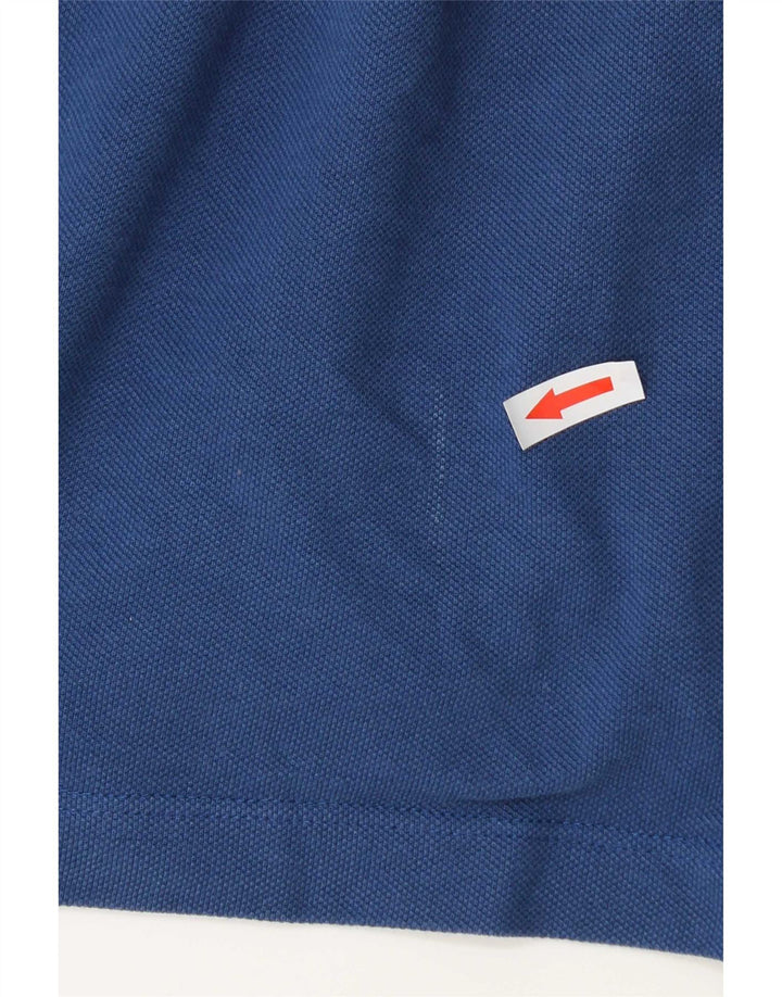 Paul & Shark Mens Yachting Long Sleeve Polo Shirt Medium Blue