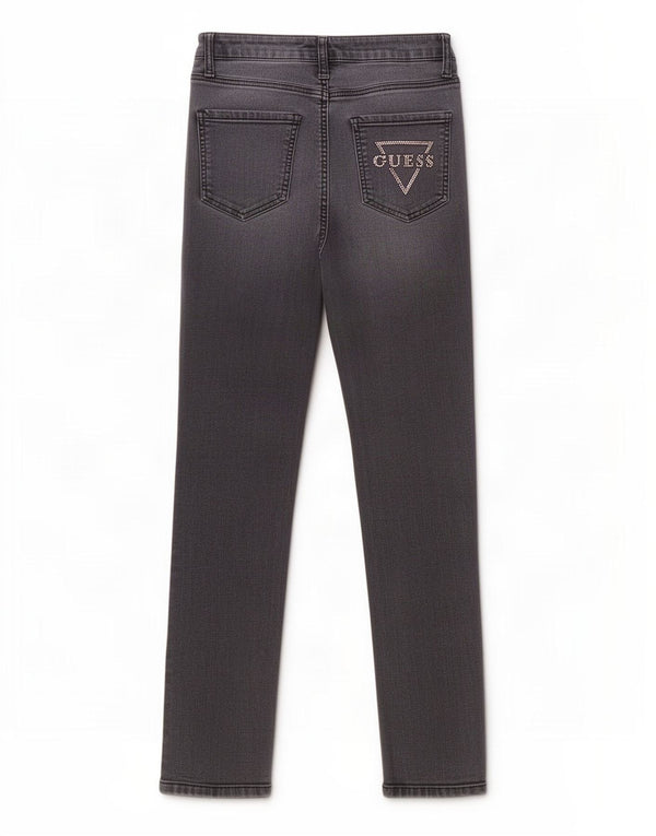 Jeans skinny da donna Guess W28 L25 cotone grigio
