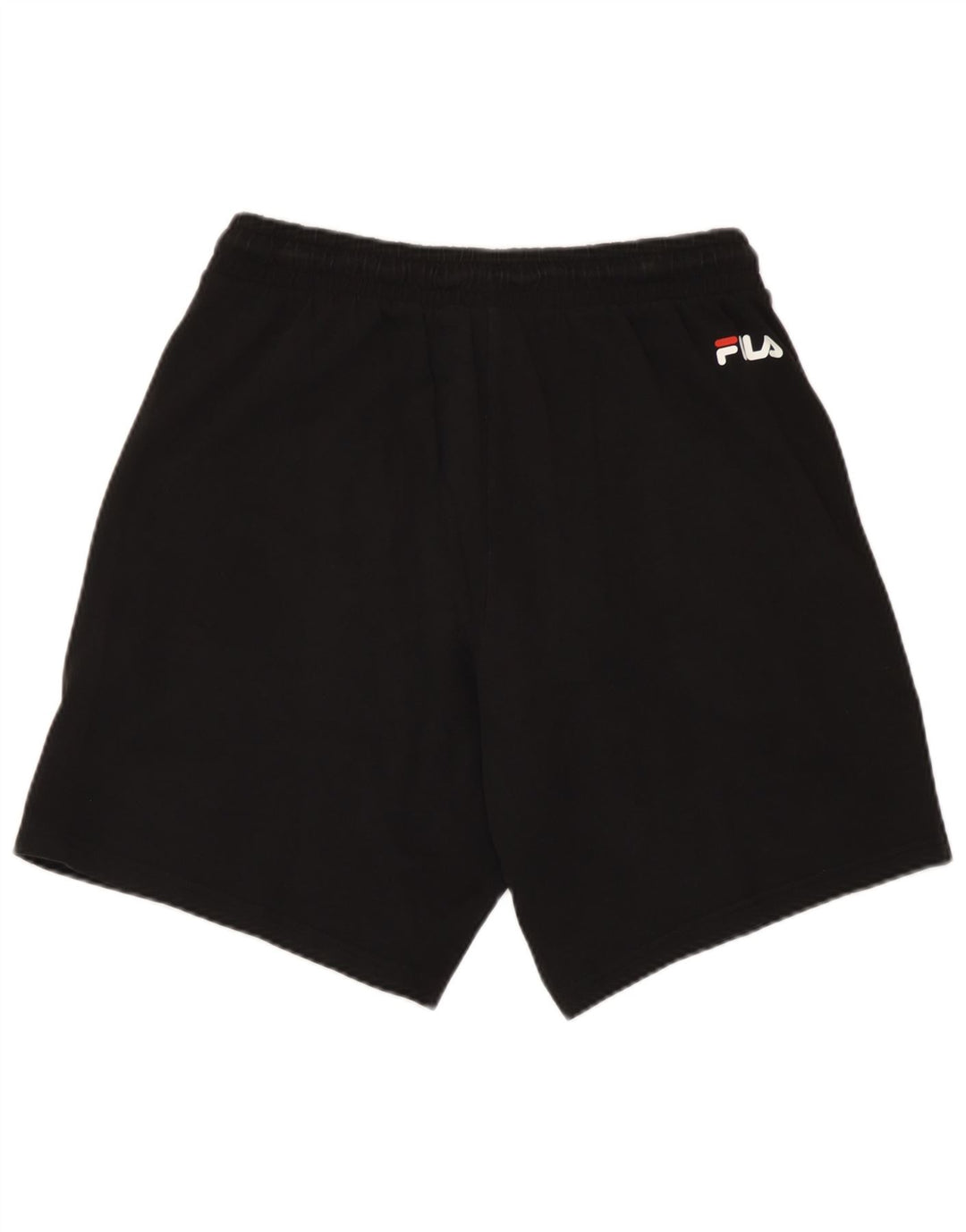Fila Mens Graphic Sport Shorts Small Black Cotton
