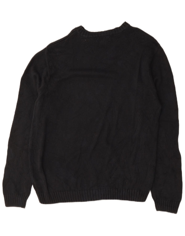 Ανδρικό πουλόβερ Chaps Boat Neck Jumper XL Navy Blue Cotton