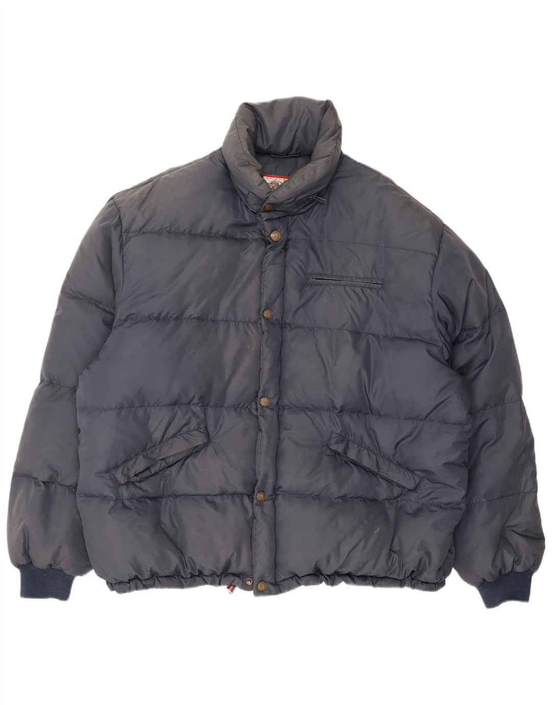 Replay Mens Padded Jacket UK 42 XL Navy Blue