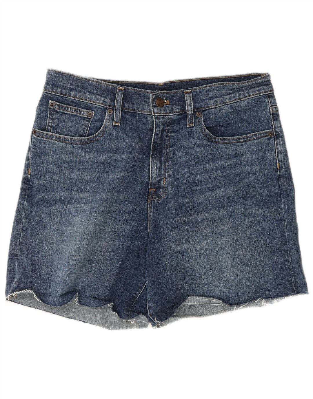Pantaloncini di jeans da donna J. CREW W28 cotone blu medio