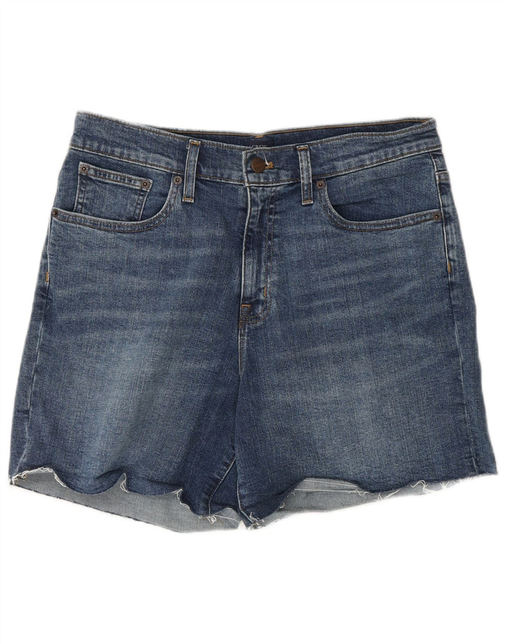 Pantaloncini di jeans da donna J. CREW W28 cotone blu medio