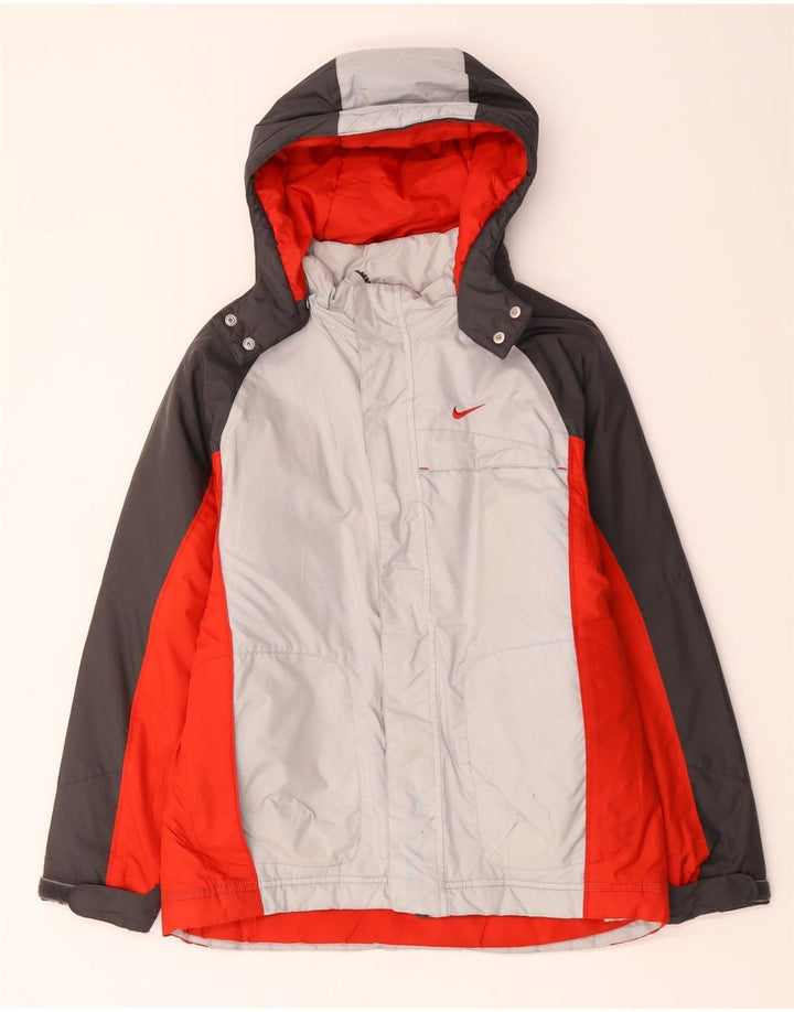 Nike Boys Graphic Windbreaker Jacket 12-13 Years Large Flerfarvet