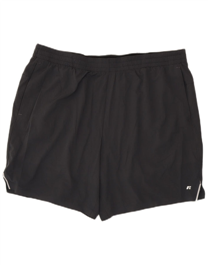 Russell Athletic Herre Dri-Power Sportshorts 2XL Grå Polyester