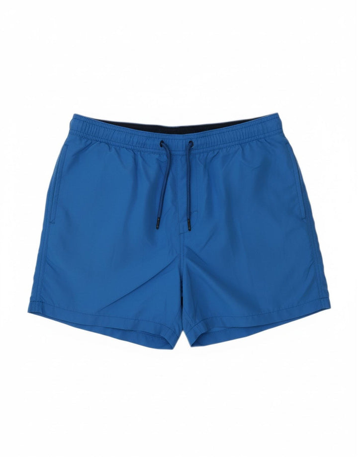 JACK & JONES Mens Swimming Shorts Medium  Blue Polyester