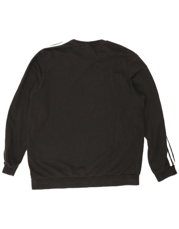 Adidas Herren Sweatshirt Pullover XL Schwarz Baumwolle