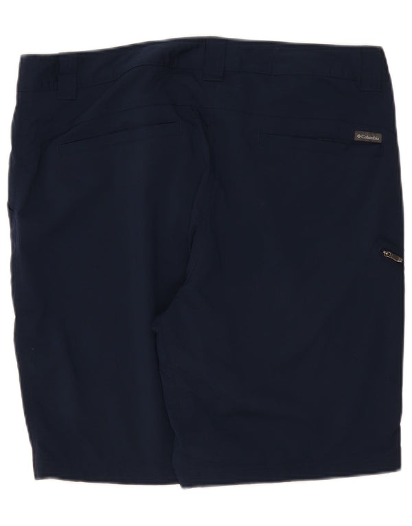 Męskie spodenki cargo Columbia Omni-Shade W38 XL Granatowy nylon