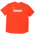 Nike Herre Tyskland Grafisk T-Shirt Top Stor Orange