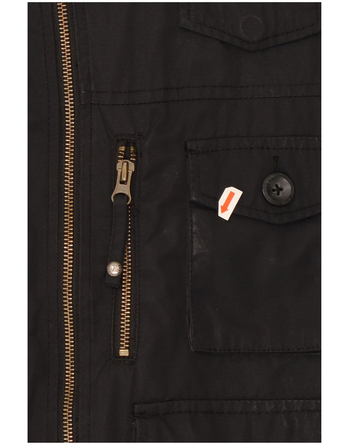 Giacca utilitaria con cappuccio da uomo Joop UK 38 poliestere nero medio