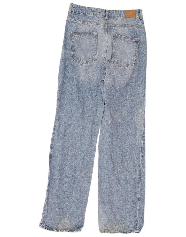 Zara Womens Straight Jeans EU 38 Small W30 L32 Blue Cotton