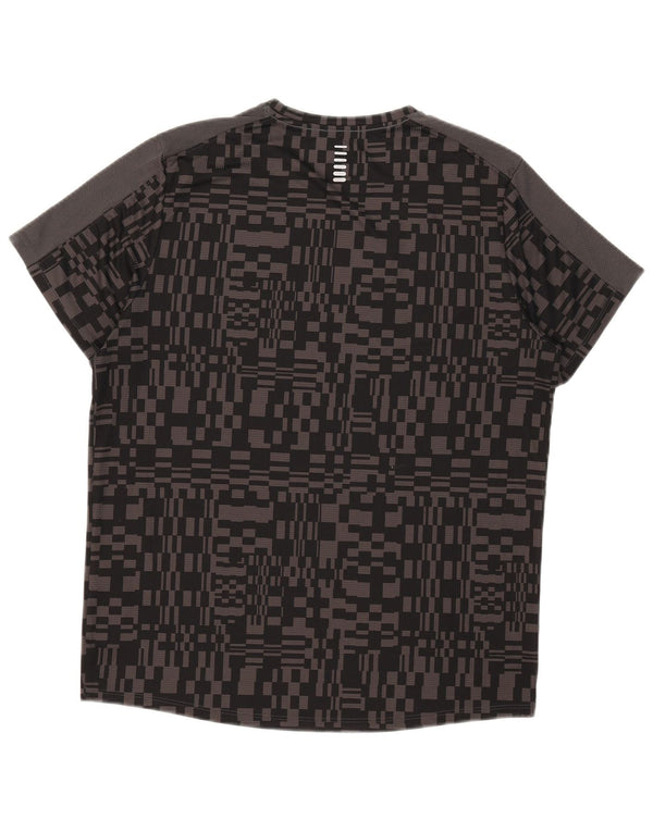 Under Armour muška majica Heat Gear Top veliki crni geometrijski poliester
