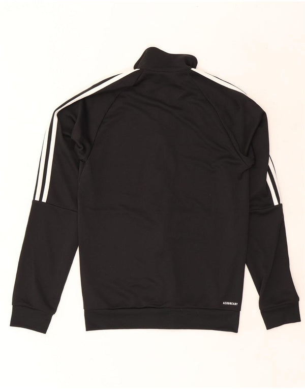 Adidas Mens Aeroready tréningruha felső kabát UK 32/34 XS fekete poliészter