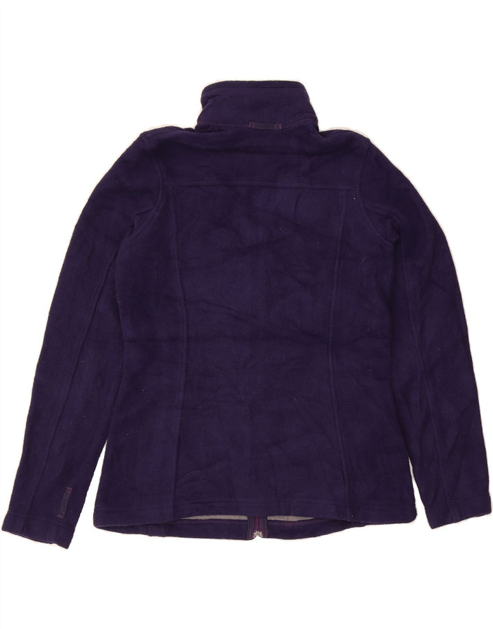 EDDIE BAUER Womens Fleece Jacket UK 10 Small Purple Polyester Vintage Eddie Bauer and Second-Hand Eddie Bauer from Messina Hembry 