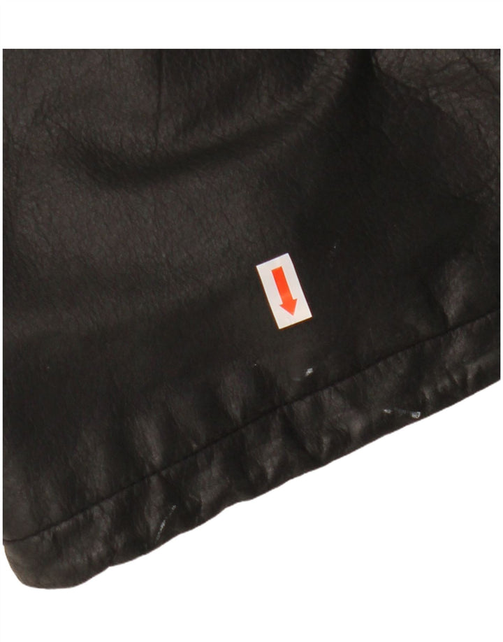 Canda Herren Lederjacke UK 42 XL Schwarzes Leder