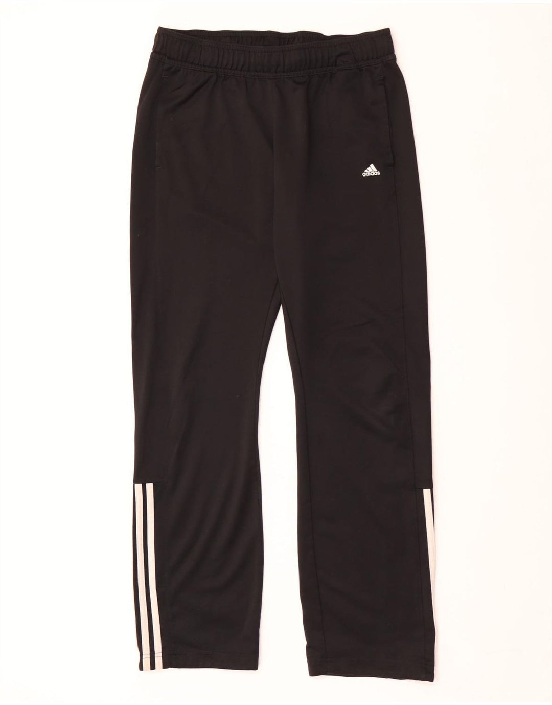 Adidas Womens Tracksuit Trousers UK 12/14 Medium Black Polyester