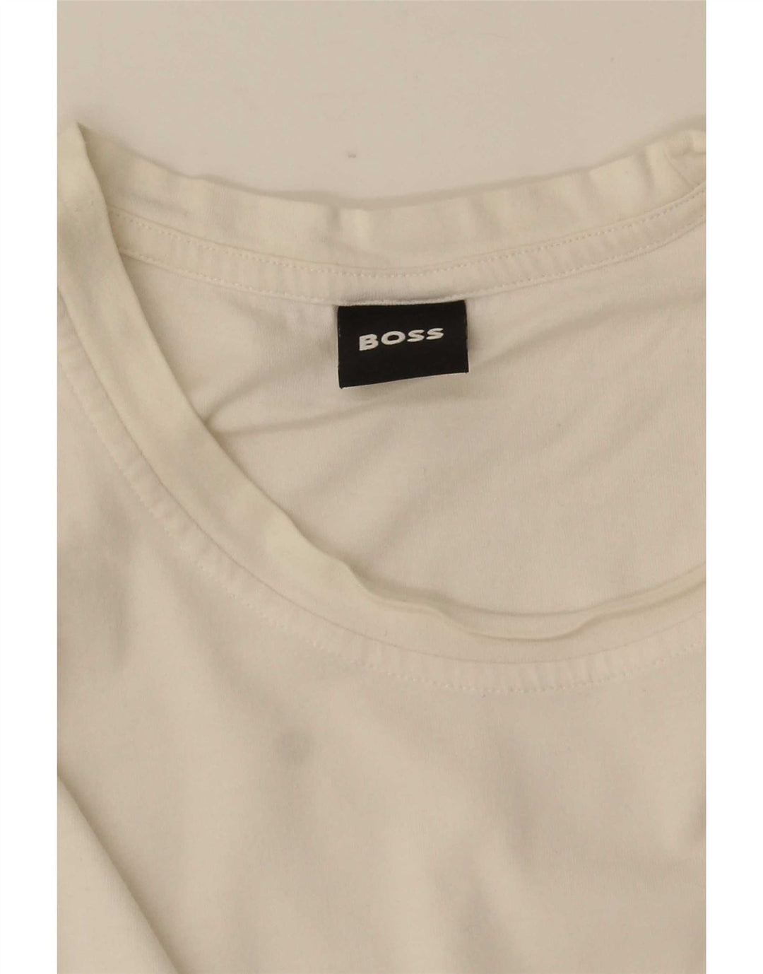 Hugo Boss Mens T-Shirt Top XL White