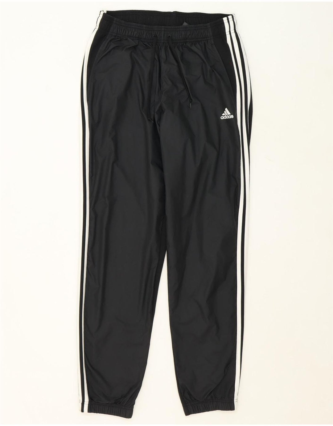 ADIDAS Mens Aeroready Tracksuit Trousers Joggers Medium  Black Polyester Vintage Adidas and Second-Hand Adidas from Messina Hembry 