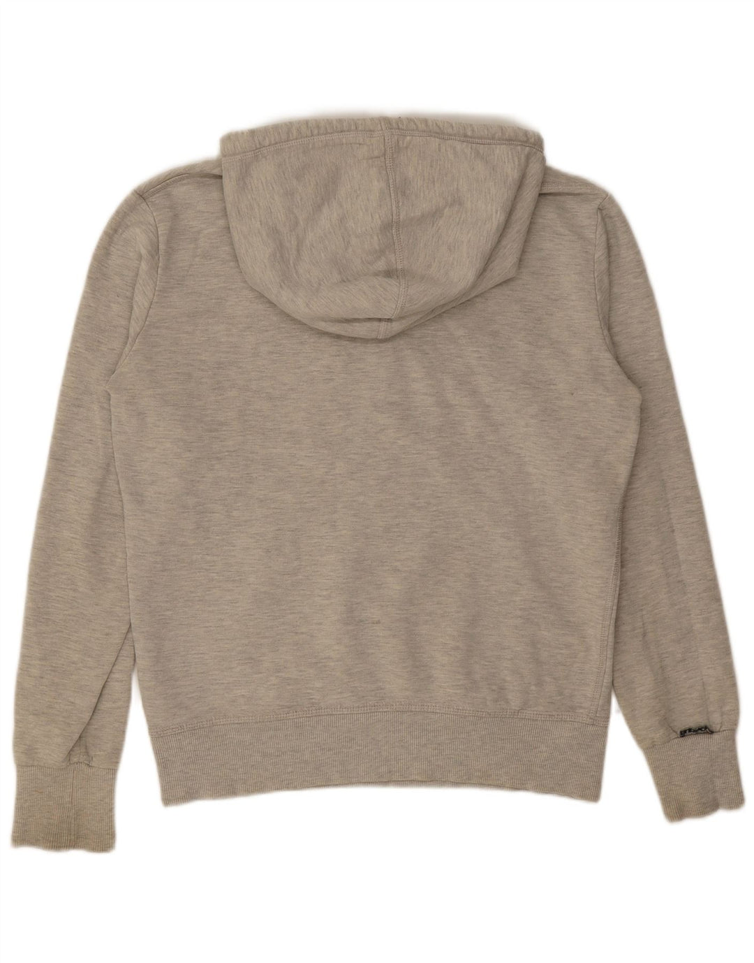 Superdry Mens Graphic Hoodie Jumper Medium Grey Cotton