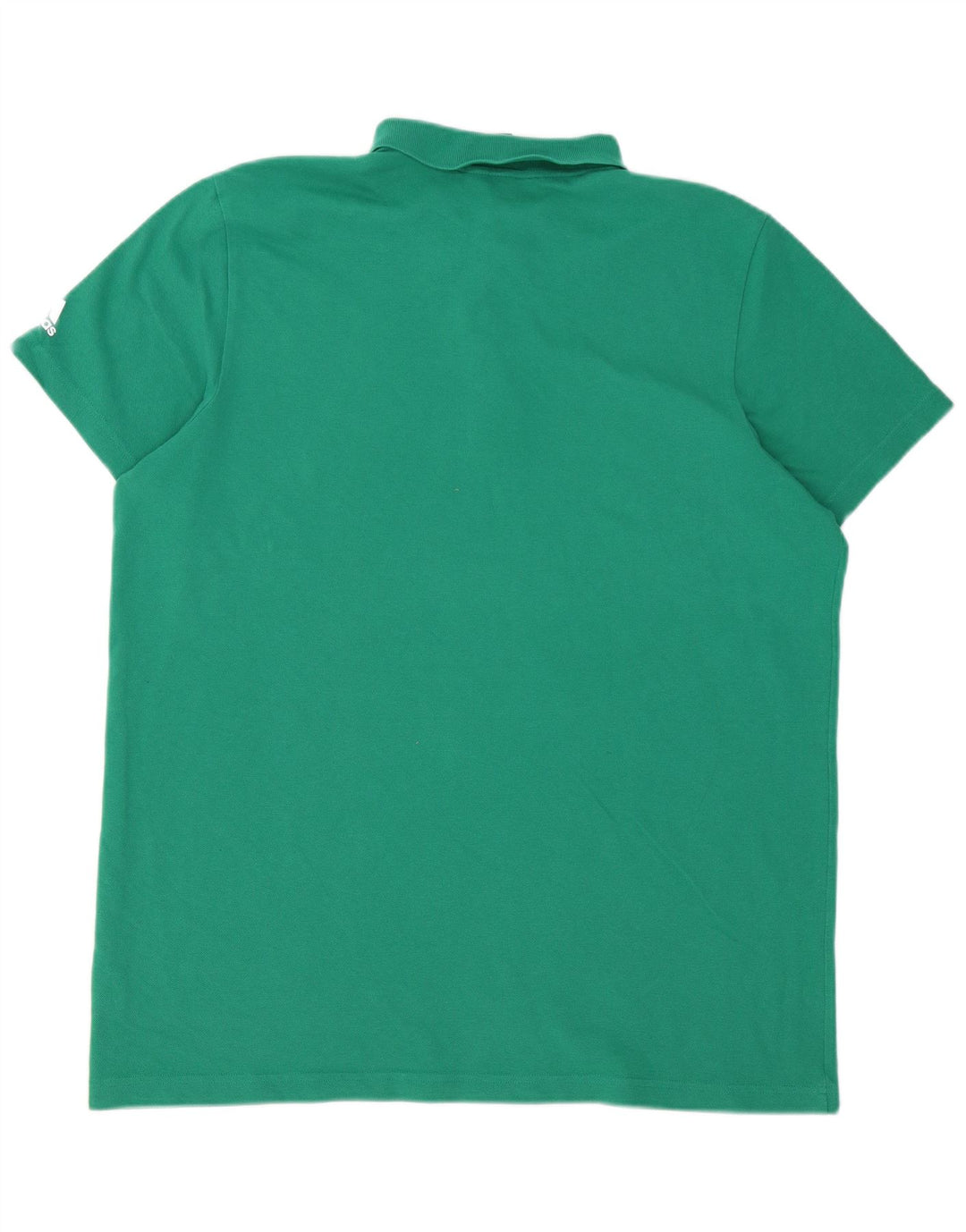 Adidas Mens Polo Shirt Large Green