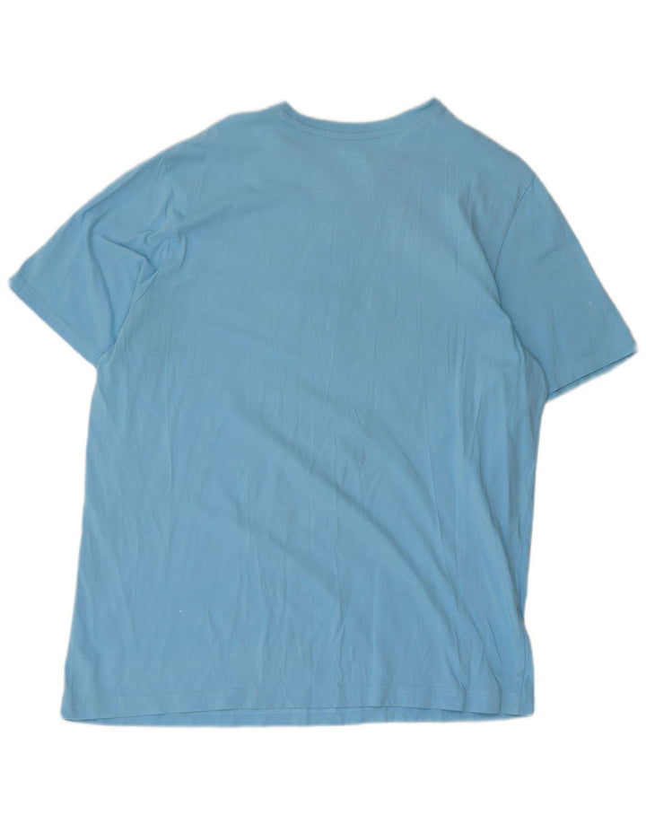 Penguin T-Shirt Graphique Homme Grand Bleu Coton