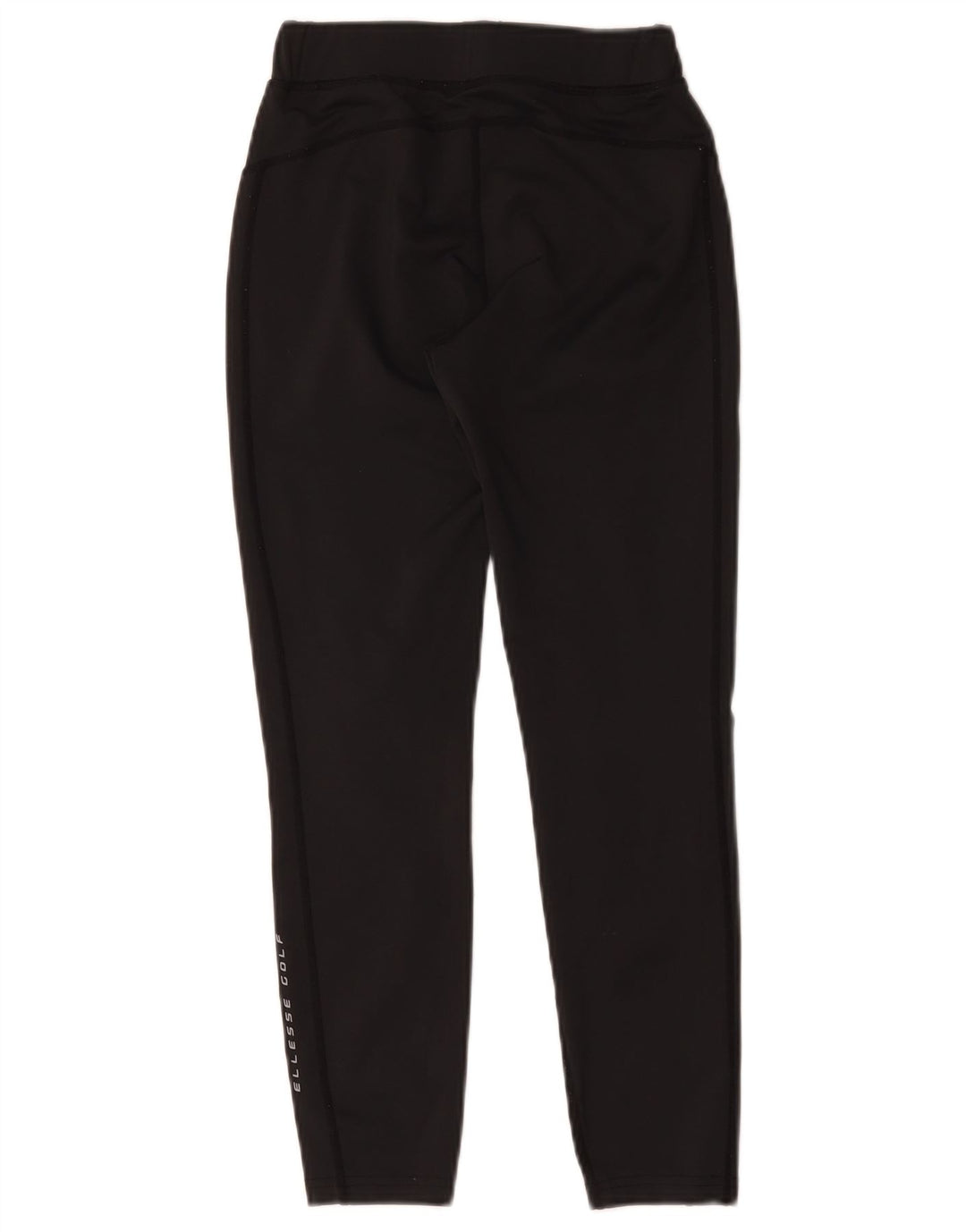 Ellesse Legging court graphique pour femme UK 8 Small Noir Polyester