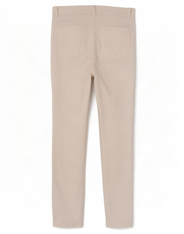 Zara Γυναικείο Skinny Jeans EU 40 Medium W30 L28 Λευκό βαμβακερό