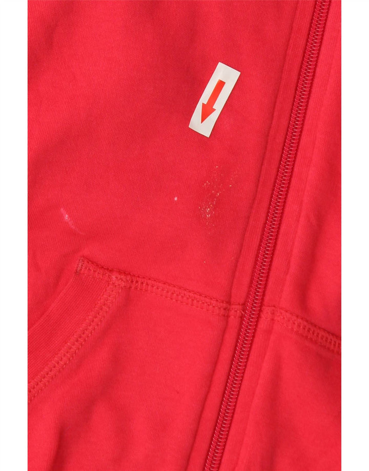 Champion Womens Tracksuit Top Jacket Medium Pink Cotton