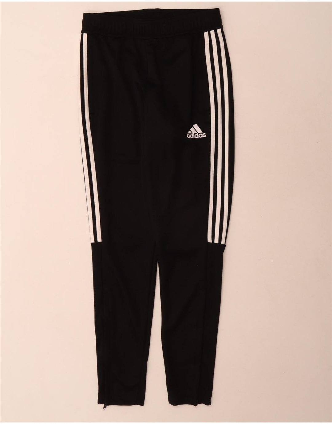 Adidas Mens Aeroready Tracksuit Trousers Small Black Polyester