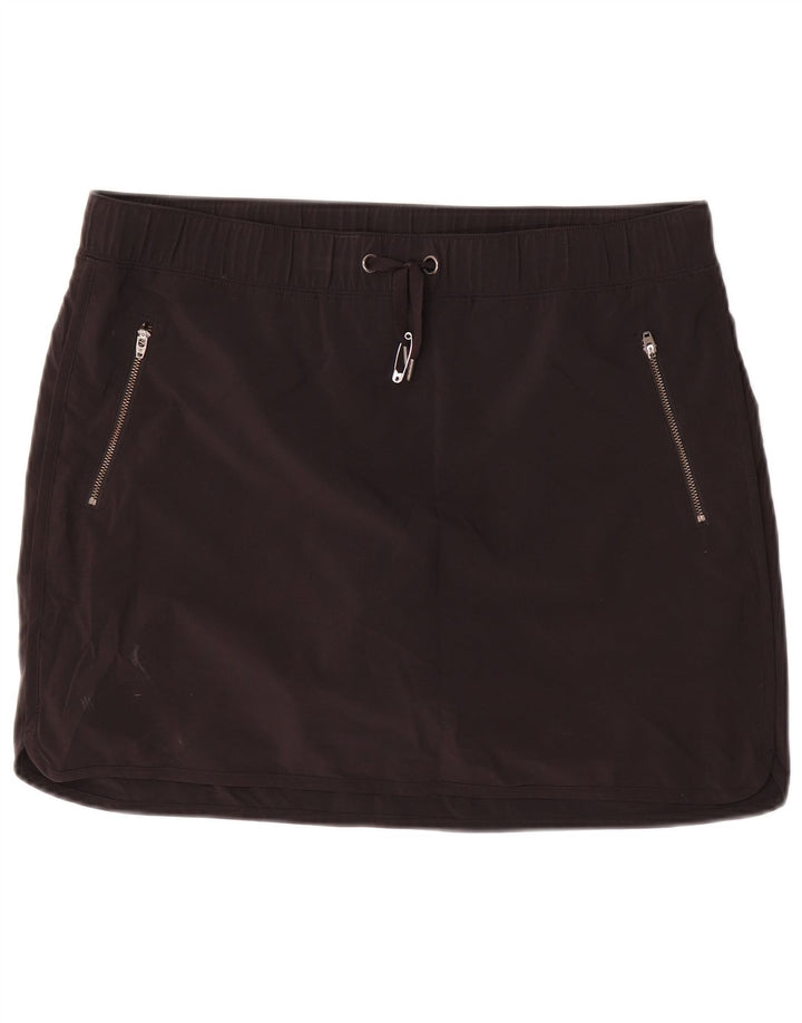 ATHLETA Womens Skirt UK 16 Large Black Spandex