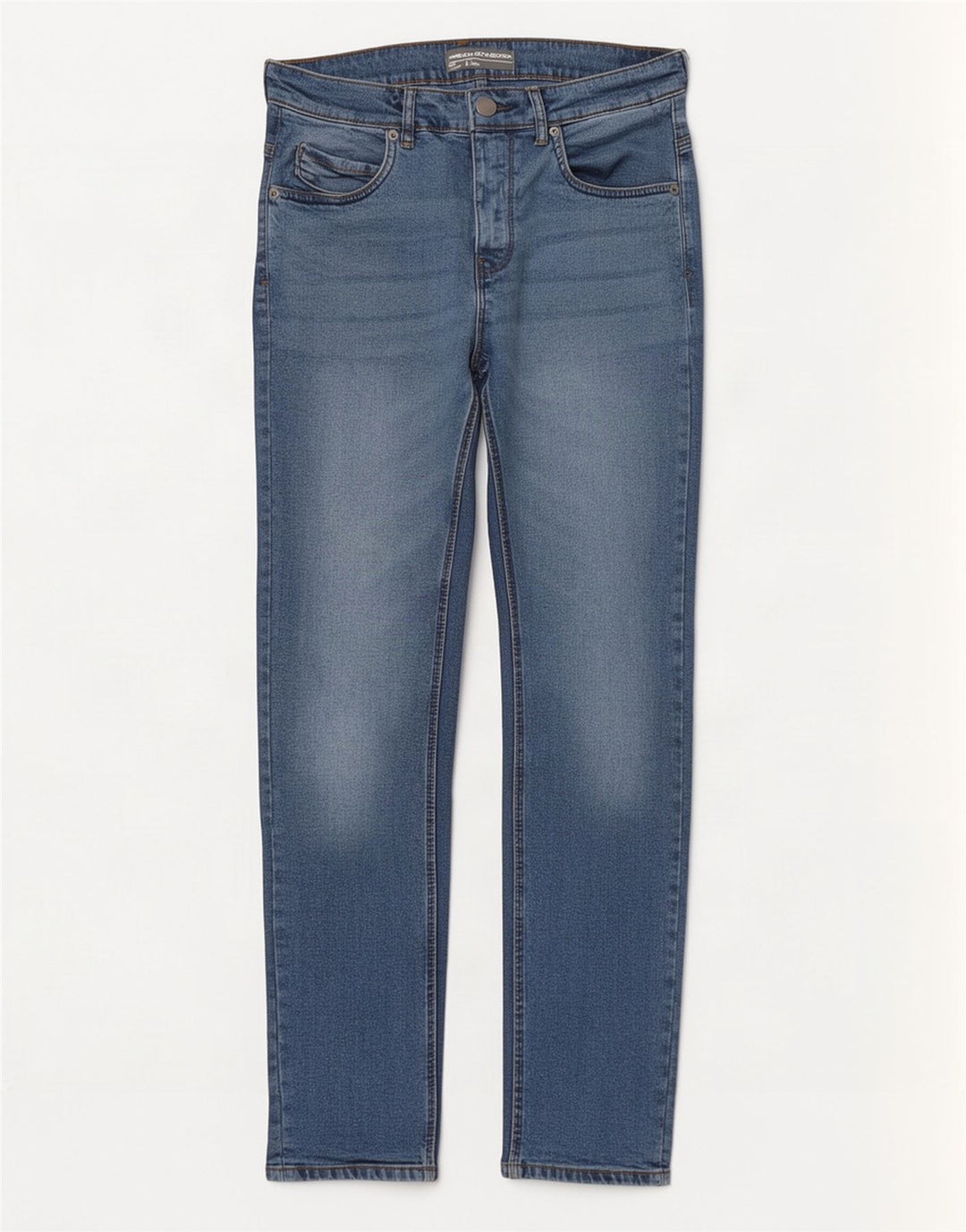 French Connection Masculino Slim Jeans W32 L30 Azul Algodão