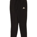 ADIDAS Mens Aeroready Tracksuit Trousers Small  Black Polyester