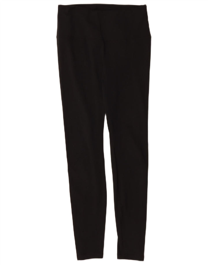 Nike Dame Leggings UK 12 Medium Sort Polyester