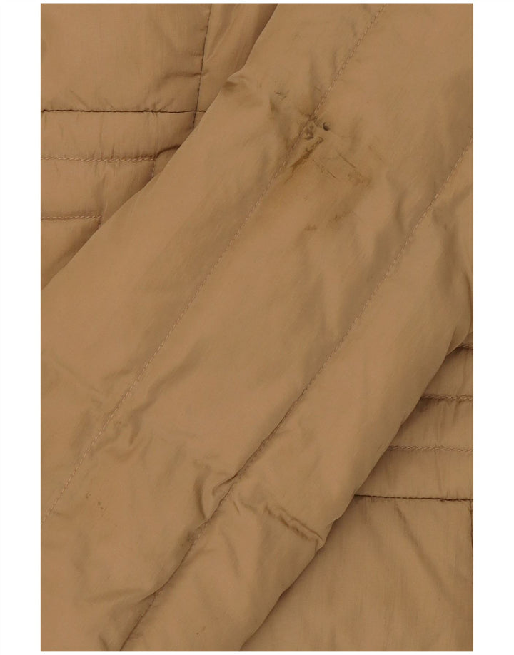 Moncler Womens Padded Coat Size 2 Medium Beige Polyamide