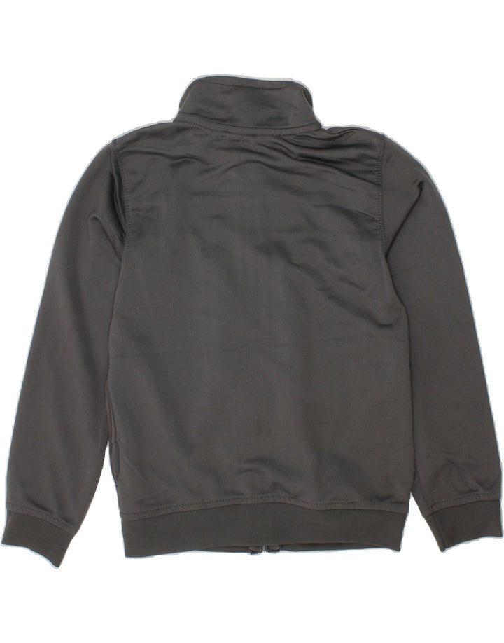 PUMA Boys Tracksuit Top Jacket 5-6 Years Grey Colourblock Polyester Vintage Puma and Second-Hand Puma from Messina Hembry 