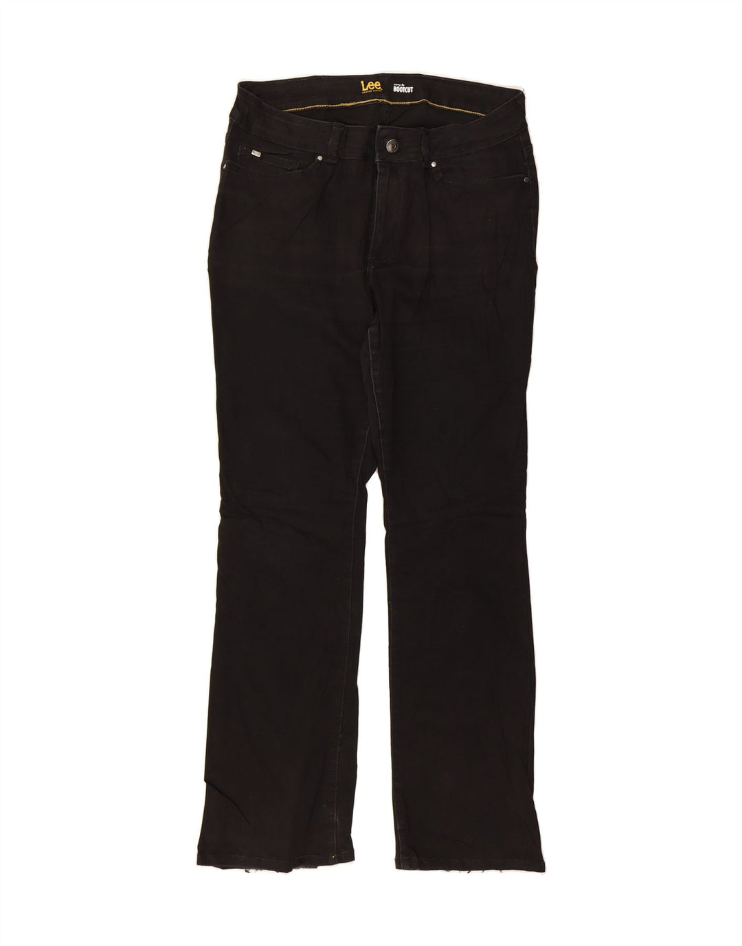 LEE Womens Curvy Fit Bootcut Jeans W32 L32 Black Vintage Lee and Second-Hand Lee from Messina Hembry 