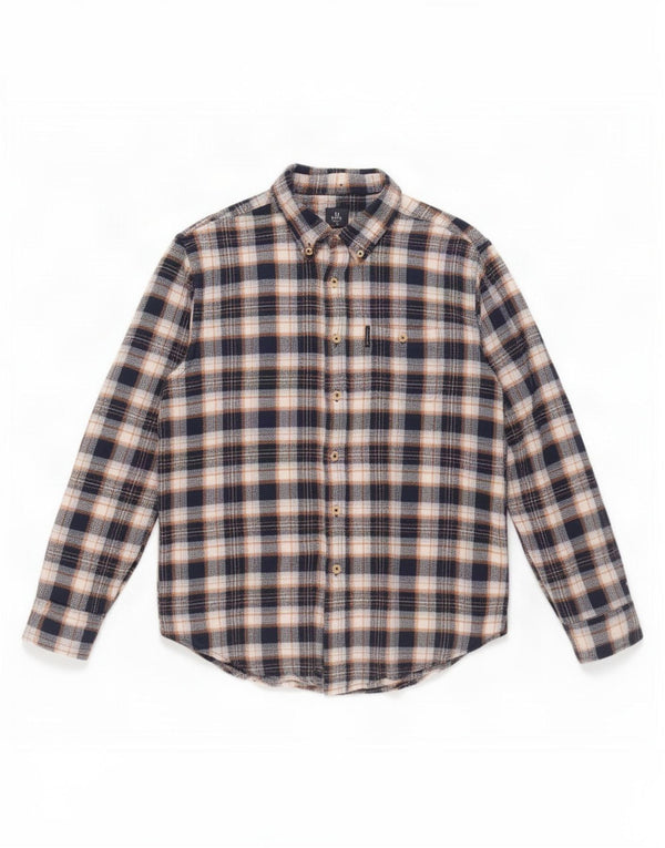 Мужская фланелевая рубашка Ben Sherman, большая синяя клетка